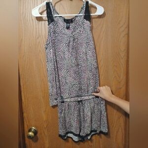 RENE ROFE 2pc lace trim pj shorts set